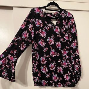 Lane Bryant bell sleeve top